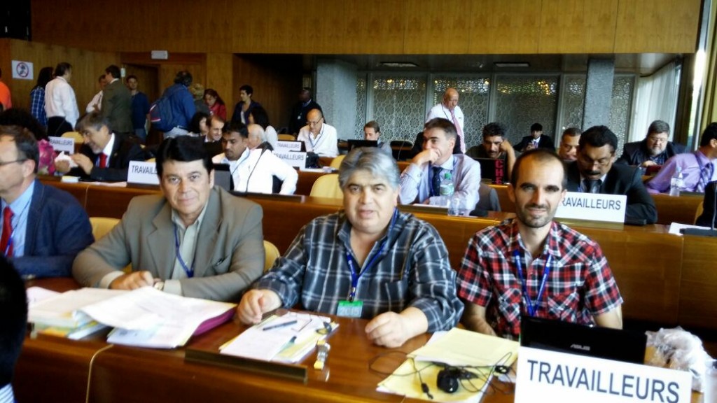 Jorajuría Daniel (Sec gremial CTA), Rigane y Campos Luis (Observatorio CTA Autonoma)