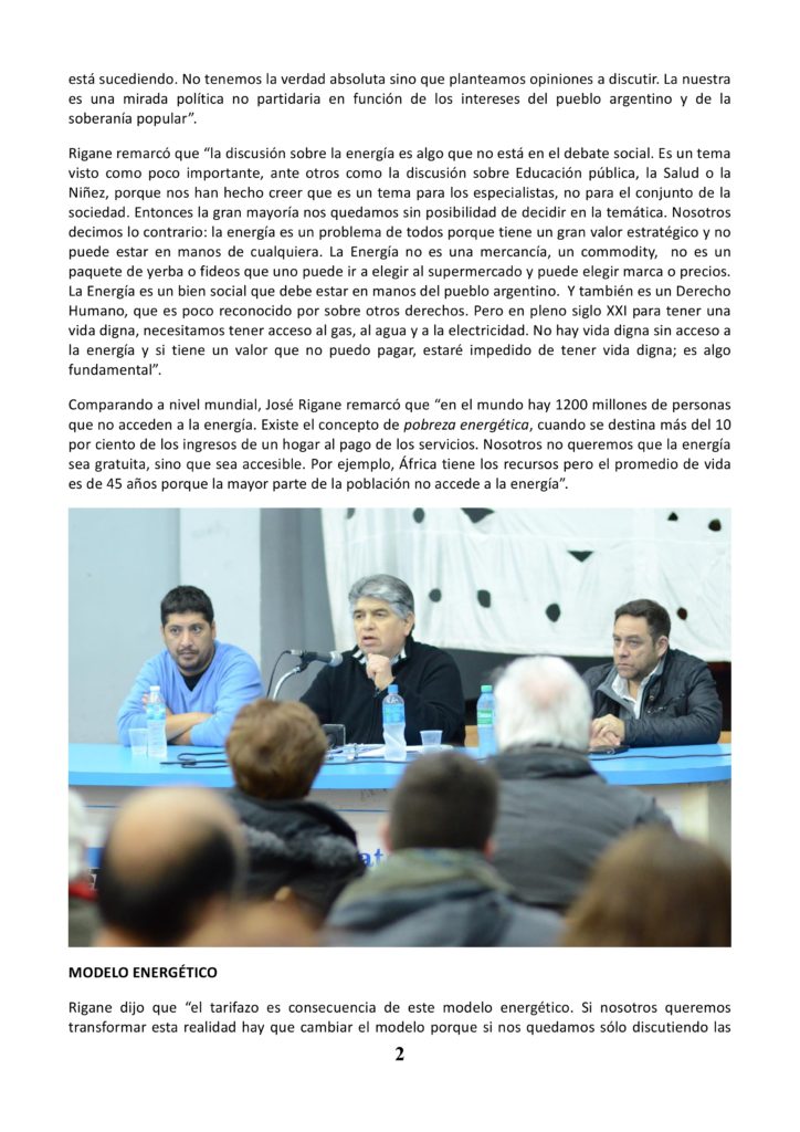 Circular 75 (16-17) Charla debate Tarifazos y crisis energetica2