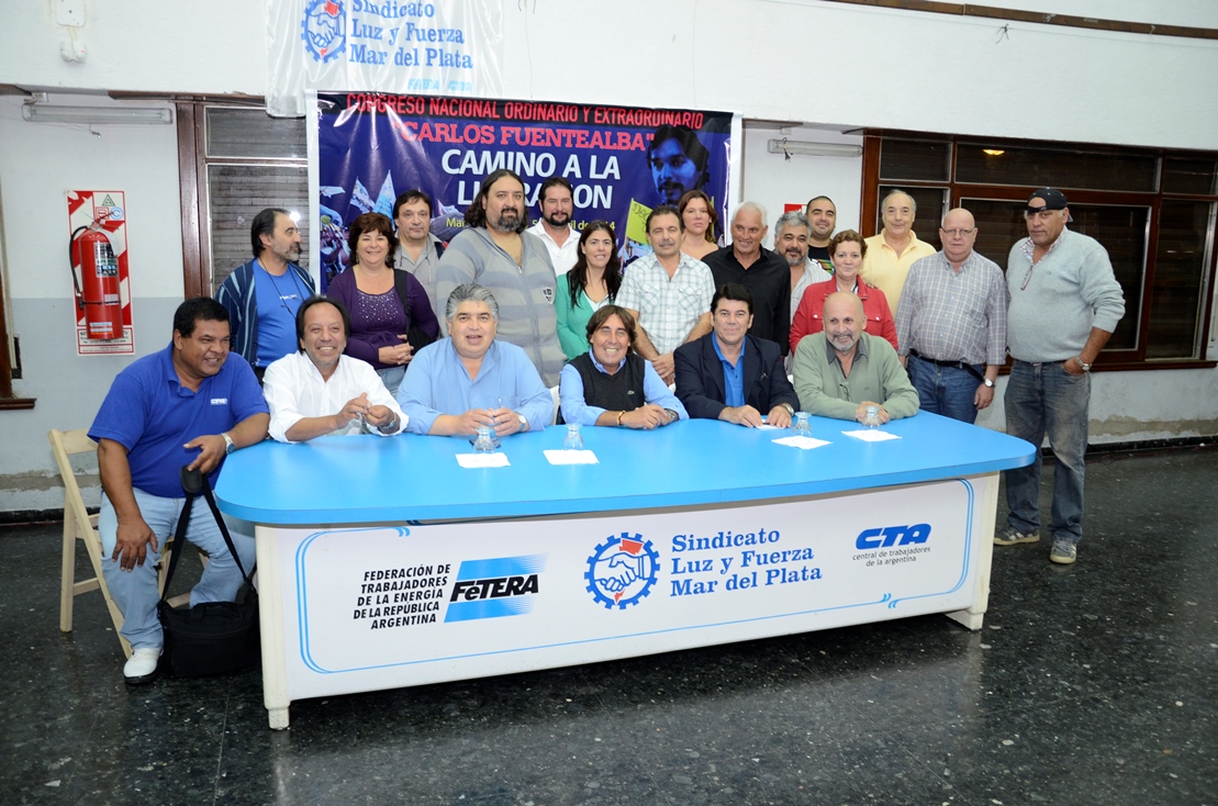 Trabajadores de San Bernardo con Diputados en La Plata