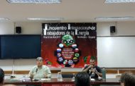 JOSÉ RIGANE EN ENCUENTRO INTERNACIONAL DE TRABAJADORES DE ENERGÍA DE URUGUAY