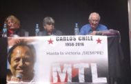 José Rigane en el homenaje a Carlos Chile en la 43ª Feria Internacional del Libro