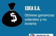 RECLAMAMOS QUE EDEA S.A. HAGA INVERSIONES
