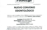 FOSOLyF: NUEVO CONVENIO ODONTOLÓGICO