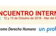 Declaración Final Encuentro Internacional 2018