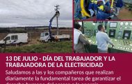 13 de Julio - Día del Trabajador de la Electricidad