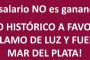 FALLÓ HISTÓRICO A FAVOR DEL RECLAMO DE LUZ Y FUERZA MAR DEL PLATA